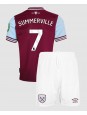 Billige West Ham United Crysencio Summerville #7 Hjemmedraktsett Barn 2024-25 Kortermet (+ Korte bukser)